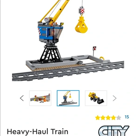 *Retired* Lego City Heavy Haul train set - Picture 7 of 12